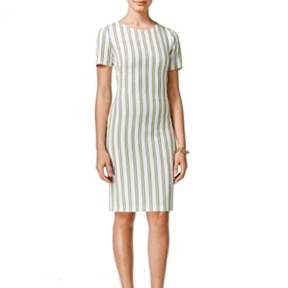 XOXO yellow striped dress